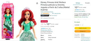 Recopilación de juguetes y muñecasDisney en prime day con descuentos de hasta -60% o más