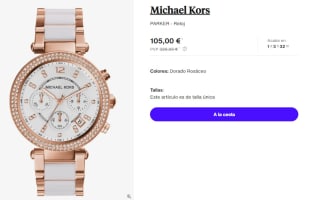 Reloj para Mujer Michael Kors PARKER por 105€