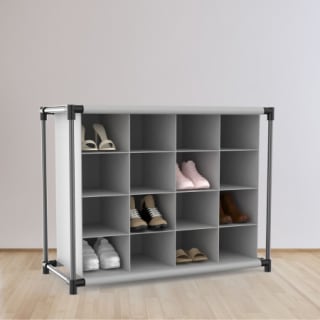 Organizador de Zapatos con 4 Baldas y 16 Compartimentos por 14,94€