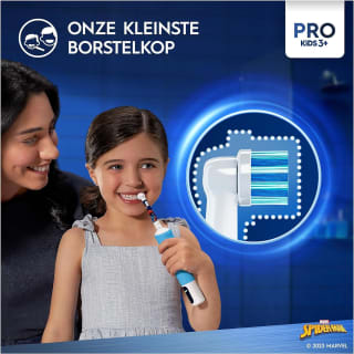 Oral-B Elektrische Tandenborstel Pro Kids Spider-Man voor €18,89 bij Amazon