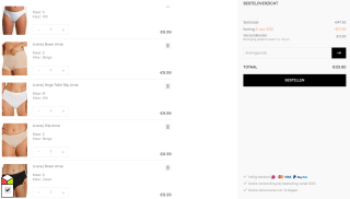 5 Anna slips voor €30 bij Livera