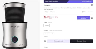 Cecotec hasta 63% descuento en secador, plancha, aspirador y mas cosas precios muy baratos