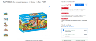 30% Extra descuento en Playmobil en Carrefour grandes ofertas
