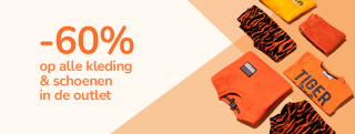 Kleertjes outlet tot 70% korting + €10 korting via de nieuwsbrief
