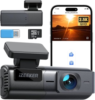 iZEEKER 2.5K Dashcam WiFi Dash Camera para Coches por 29,99€