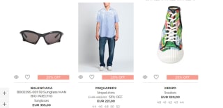 20% korting op geselecteerde heren mode bij Yoox