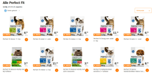 Alle Perfect Fit Hondenvoer en Kattenvoer 1+1 gratis bij de AH