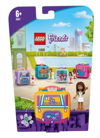 Cubo de Nadadora de Andrea, Juego de Viaje con Mini Muñeca, Juguete de Colección, LEGO Friends por 5€.