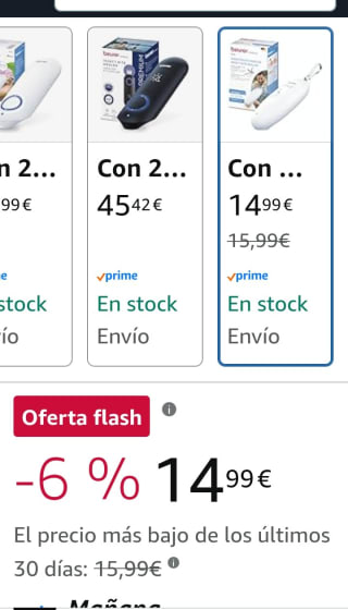 Beurer BR10 Aparato contra picaduras de insectos por 14,99€.