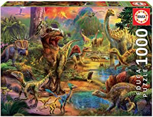 Puzzle de 1000 Piezas, Tierra de Dinosaurios marca Educa por 6,50€
