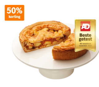 Roomboter Appeltaart voor € 2,39 bij de AH