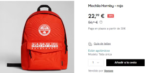 Mochila Napapijri Hornby 19L por 22.99€
