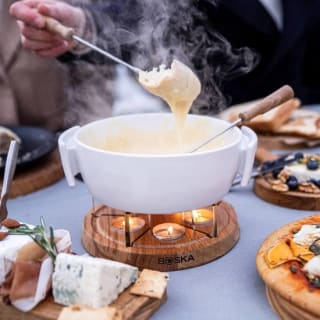 Boska Candlelight Fondue Twinkle - Voor 1.200 gram Kaasfondue voor €25,99 bij Bol