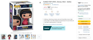 Funko Pop! Vinyl: Disney: Wish Dahlia por $100 | Descuento Amazon