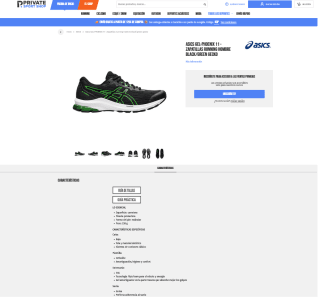 Zapatillas ASICS GEL-PHOENIX 11 RUNNING Hombre por 26,99€