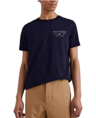 Camiseta TOMMY HILFIGER BRAND LOVE SMALL LOGO de algodón por 27,93€