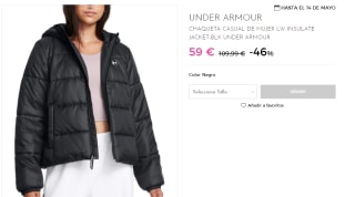Chaqueta con capucha Under Armour Lighweight Insulated para Mujer por 59€