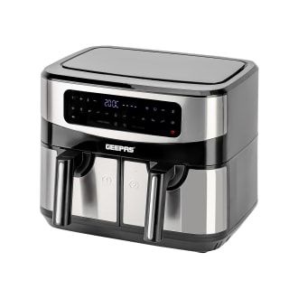 10-In-1 Digital Vortex Dual Basket Air Fryer 9L for £109.99 at Geepas