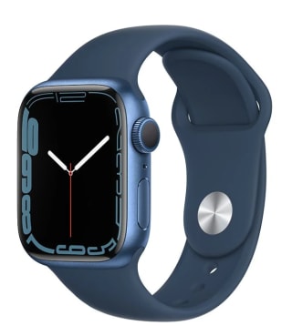 Apple Watch Series 7 ( GPS+Cell 41mm) Blauw voor €333 bij Media Markt