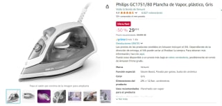 Plancha Philips EasySpeed por 29,99€