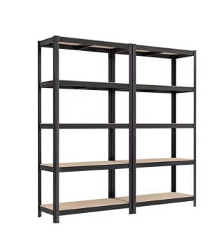 Estante de Almacenamiento para Cargas Pesadas 40x90x180cm con Estructura de Acero a solo 62,89€