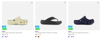 Alle Crocs 30% korting bij Ziengs