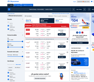 Vuelos ida y vuelta Madrid - Victoría desde 555€ con Skyscanner