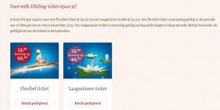 Efteling spaaractie: tot €13,50 korting op je tickets