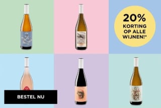 20% korting op alle wijnen bij Neleman