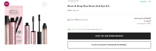 Brow & Brag Duo Brow And Eye Kit Make-up set voor €18,49 bij Douglas