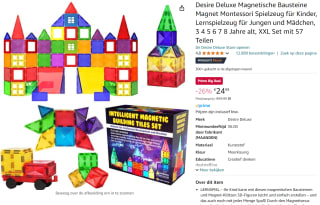 Desire Deluxe bouwset 57-delig voor €24,99 met Amazon Prime