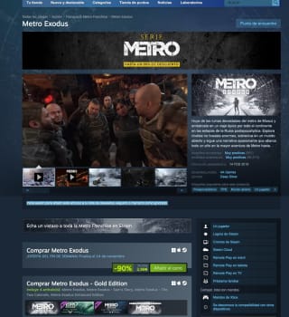 Metro Exodus Steam a tan solo 2,99€