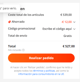 Móvil OnePlus 10 Pro de 8GB/256GB por 527€