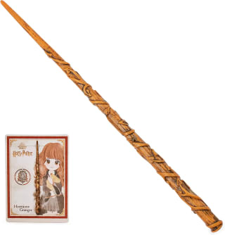 Varita Harry Potter Hermione Granger de 30 cm con Tarjeta de Hechizo por 4,84€