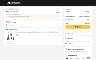 Patinete Bongo V55 2x2 Connected Cecotec por 578,90€