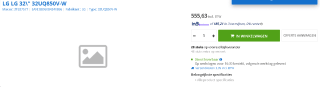 LG 32UQ850V monitor voor €555,63 bij Max ICT