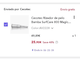 Magic Waves Pro. 33 W, Turmalina por 25,92€.