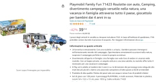 Playmobil Stacaravan met auto voor €39,74 bij Amazon