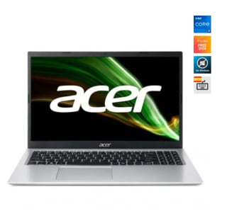 Portatil Acer Aspire 3 A315-58 Intel Core i7-1165G7/16GB/512GB SSD/15.6" por 499€
