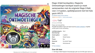 Mattel Magic 8 Bal Bordspel voor €14,99 bij Amazon
