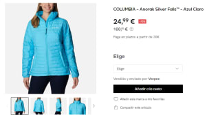 Columbia anorak y zapatillas desde solo 24,99€ ofertazas