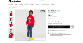 Chándal infantil Spiderman por 9,99€