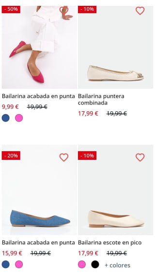 Segundas Rebajas en Marypaz desde 9,99€.