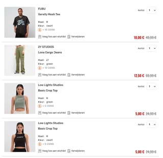 1+1 GRATIS op de sale (tot 65%) bij SNIPES