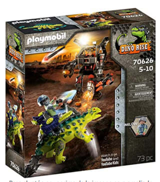 PLAYMOBIL Dino Rise Saichania: Defensa del luchador