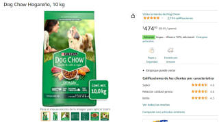 Dog Chow Hogareño 10 Kg por $474
