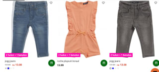 2 halen =1 betalen op de zomercollectie bij Terstal