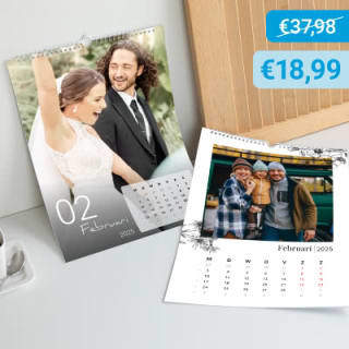 1+1 gratis op fotokalenders via Smartphoto