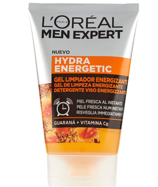 Pack 3 L'Oréal Men Expert - Hydra Energetic gel limpiador energizante para hombres - 100 ml por 9.72€