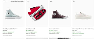 40% korting tijdens de Converse End-of-season sale